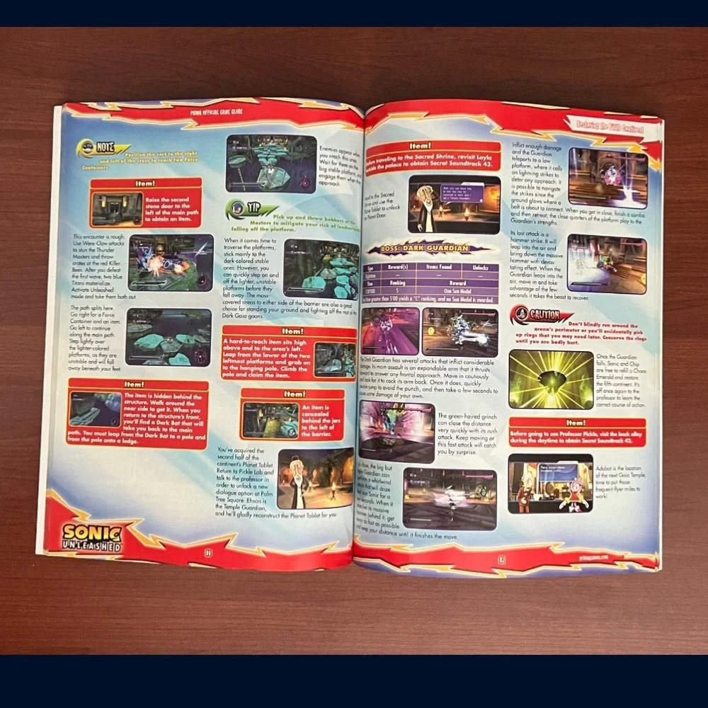 Sonic Unleashed Game Guide - Blue